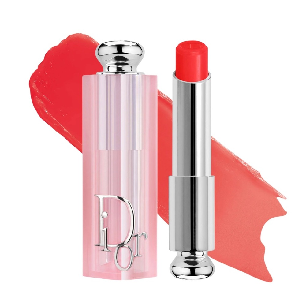 💎 DIOR Addict Lip Glow Balm in Color 015 Cherry Full-Size New